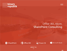 Tablet Screenshot of binaryrepublik.com